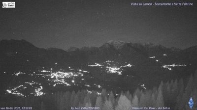 immagine della webcam nei dintorni di Fiera di Primiero: webcam Lamon