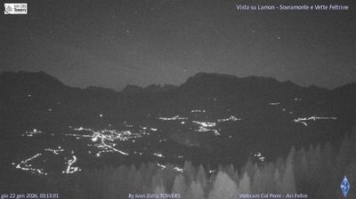 immagine della webcam nei dintorni di Feltre: webcam Lamon
