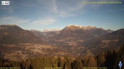 immagine della webcam nei dintorni di Seren del Grappa: webcam Lamon