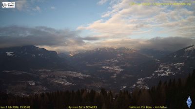 immagine della webcam nei dintorni di Castello Tesino: webcam Lamon