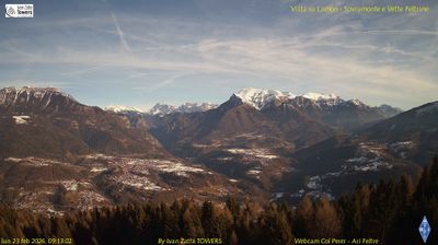 immagine della webcam nei dintorni di Siror: webcam Lamon