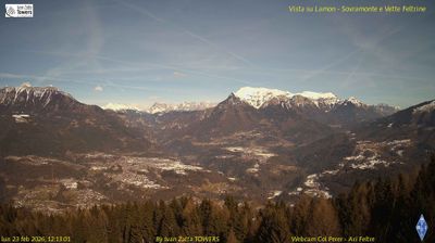 immagine della webcam nei dintorni di Tonadico: webcam Lamon