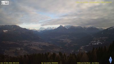 immagine della webcam nei dintorni di Canal San Bovo: webcam Lamon