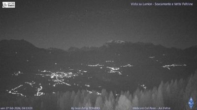 immagine della webcam nei dintorni di Borgo Valsugana: webcam Lamon
