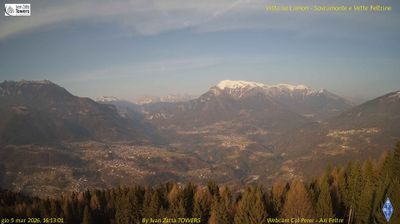 immagine della webcam nei dintorni di Fiera di Primiero: webcam Lamon