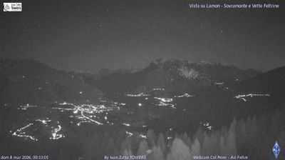 immagine della webcam nei dintorni di Tonadico: webcam Lamon