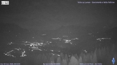 immagine della webcam nei dintorni di Sovramonte: webcam Lamon