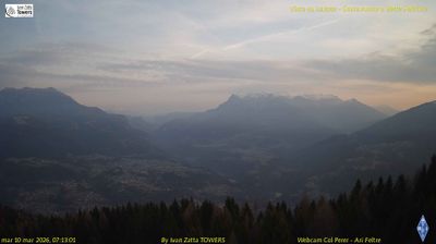 immagine della webcam nei dintorni di Feltre: webcam Lamon