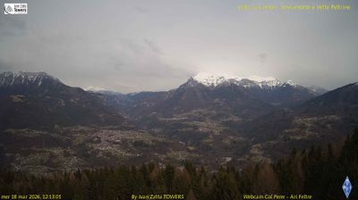 immagine della webcam nei dintorni di Passo Brocon: webcam Lamon