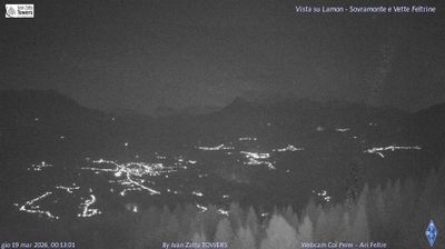 immagine della webcam nei dintorni di Monte Grappa: webcam Lamon