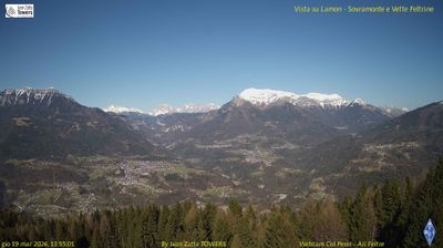 immagine della webcam nei dintorni di Monte Grappa: webcam Lamon