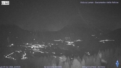 immagine della webcam nei dintorni di Primiero San Martino di Castrozza: webcam Lamon