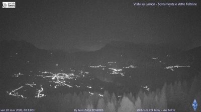 immagine della webcam nei dintorni di Castello Tesino: webcam Lamon