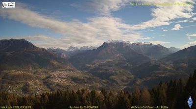 immagine della webcam nei dintorni di Passo di Cereda: webcam Lamon