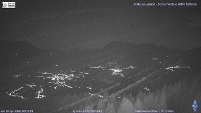 immagine della webcam nei dintorni di Primiero San Martino di Castrozza: webcam Lamon