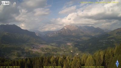 immagine della webcam nei dintorni di Monte Avena: webcam Lamon