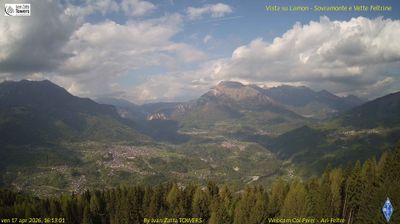 immagine della webcam nei dintorni di Transacqua: webcam Lamon