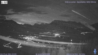 immagine della webcam nei dintorni di Castello Tesino: webcam Lamon