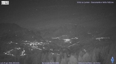 immagine della webcam nei dintorni di Arsiè: webcam Lamon