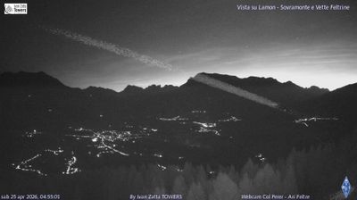 immagine della webcam nei dintorni di Feltre: webcam Lamon