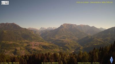 immagine della webcam nei dintorni di Pedavena: webcam Lamon