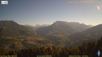 immagine della webcam nei dintorni di Fonzaso: webcam Lamon