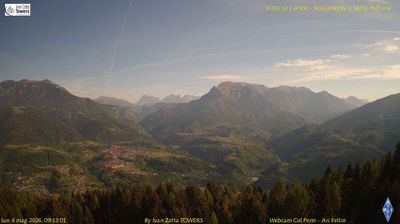 immagine della webcam nei dintorni di Monte Grappa: webcam Lamon