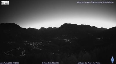 immagine della webcam nei dintorni di Feltre: webcam Lamon