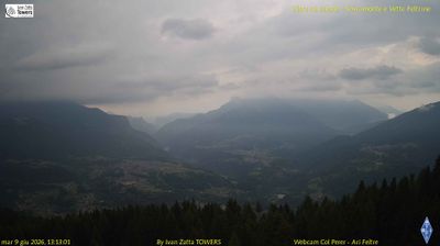 immagine della webcam nei dintorni di Valdobbiadene: webcam Lamon