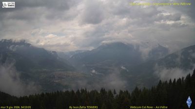 immagine della webcam nei dintorni di Arsiè: webcam Lamon