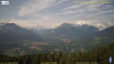 immagine della webcam nei dintorni di Valdobbiadene: webcam Lamon