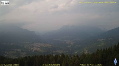 immagine della webcam nei dintorni di Sovramonte: webcam Lamon