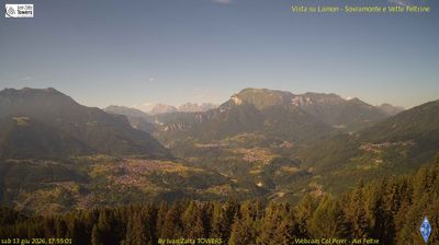 immagine della webcam nei dintorni di Valdobbiadene: webcam Lamon