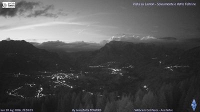 immagine della webcam nei dintorni di Imer: webcam Lamon