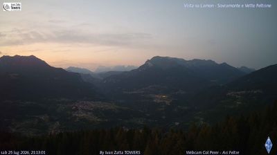 immagine della webcam nei dintorni di Foza: webcam Lamon