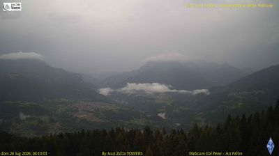 immagine della webcam nei dintorni di Arsiè: webcam Lamon