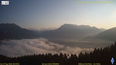 immagine della webcam nei dintorni di Valdobbiadene: webcam Lamon