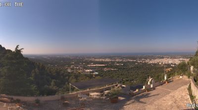 immagine della webcam nei dintorni di Castellana Grotte: webcam Selva di Fasano
