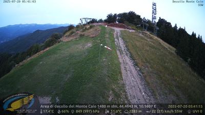 immagine della webcam nei dintorni di Monte Giogo: webcam Schia