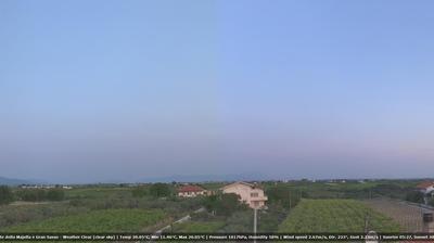 immagine della webcam nei dintorni di San Vito Chietino: webcam Crecchio