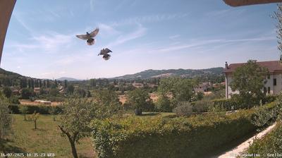 immagine della webcam nei dintorni di Colombella: webcam Gualdo Tadino