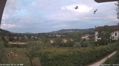 immagine della webcam nei dintorni di Gubbio: webcam Gualdo Tadino
