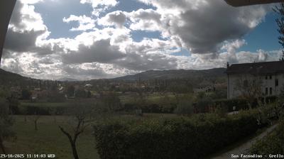 immagine della webcam nei dintorni di Gubbio: webcam Gualdo Tadino