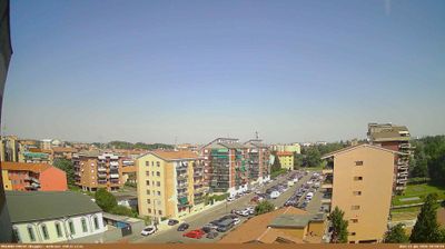 immagine della webcam nei dintorni di Milano Foro Bonaparte: webcam Milano Baggio