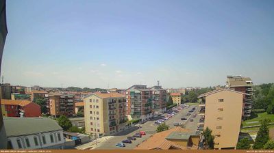 immagine della webcam nei dintorni di Milano Grigioni: webcam Milano Baggio