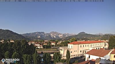 immagine della webcam nei dintorni di Montemarcello: webcam Avenza