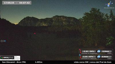 immagine della webcam nei dintorni di Concei: webcam Dro
