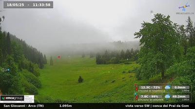 immagine della webcam nei dintorni di Sella Giudicarie: webcam Dro