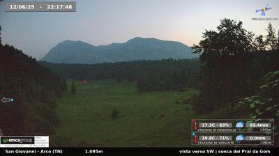 immagine della webcam nei dintorni di Tione di Trento: webcam Dro