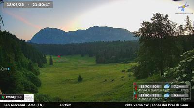 immagine della webcam nei dintorni di Ronzo-Chienis: webcam Dro